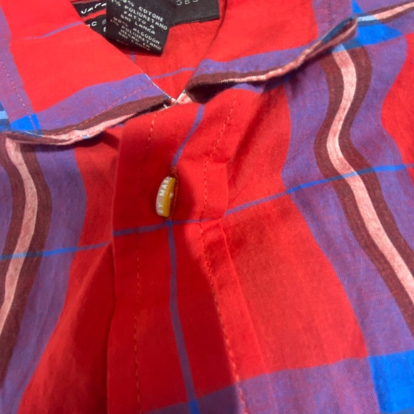 Marc By Marc Jacobs Japanese Fabric Shrunken Fit Button Up Shirt Men XS - Picture 4 of 9